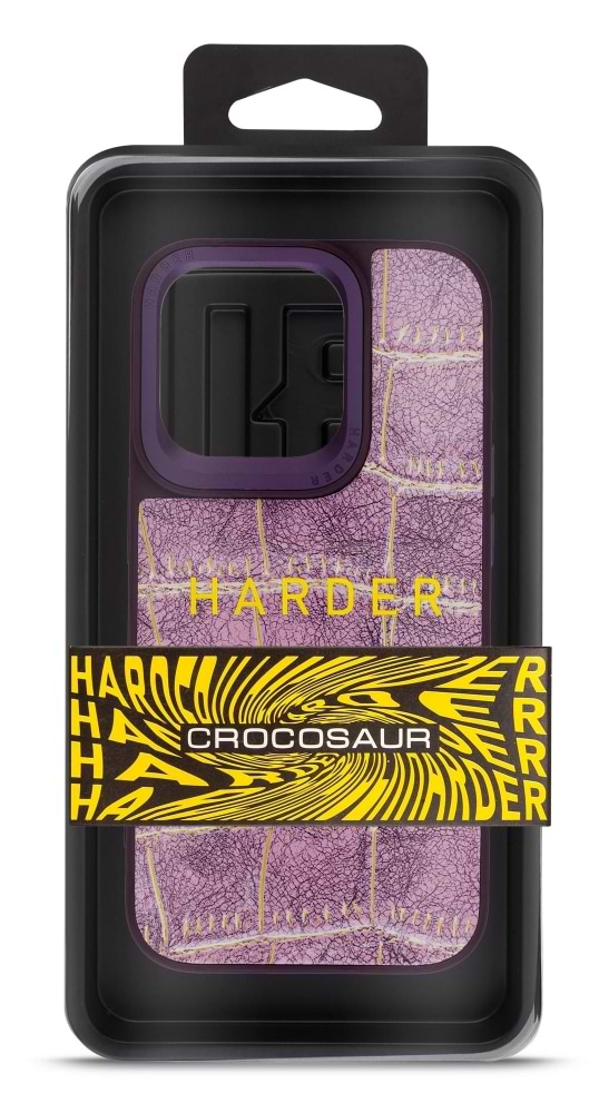 Фото - Чохол для смартфону Harder Crocosaur for Apple iPhone 15 Pro Purple (ARM76704)