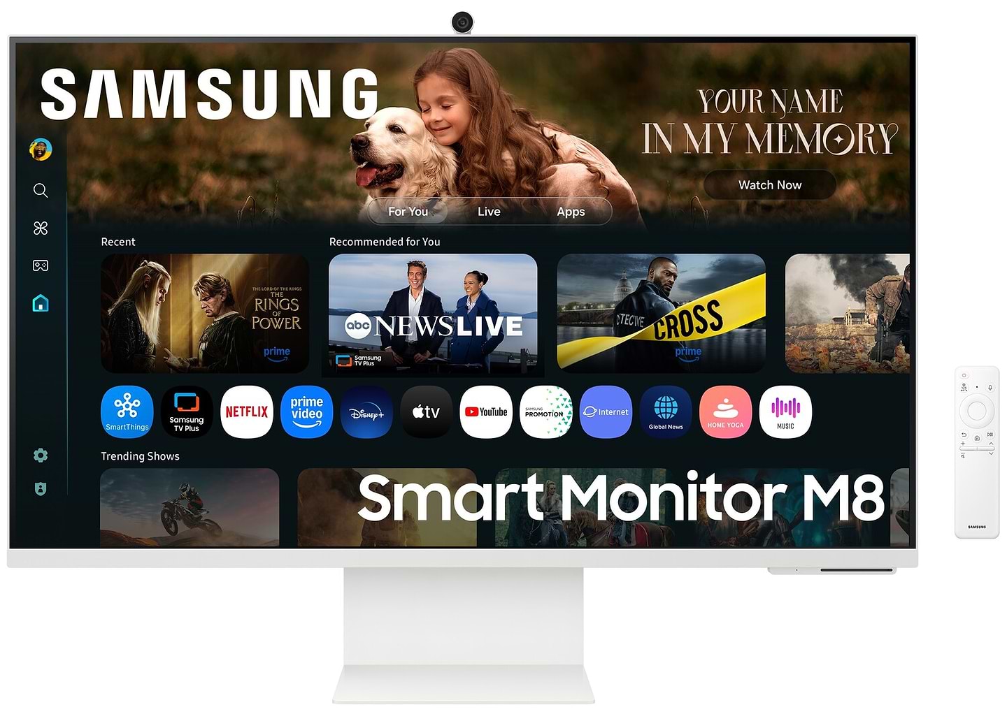 Монітор Samsung Smart M8 M80F UHD (LS32FM803UIXUA) - Фото 1