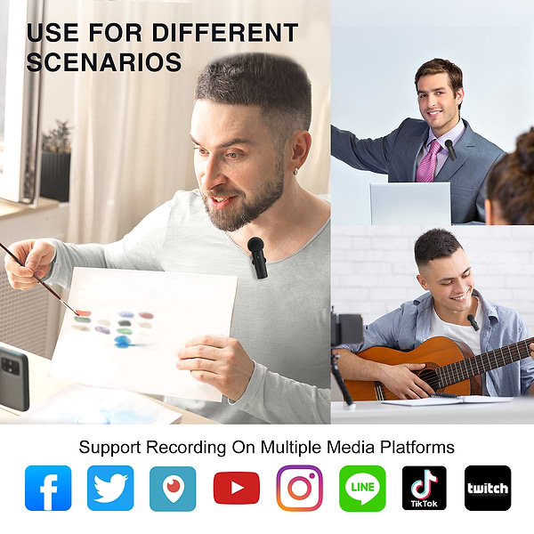 Фото - Мікрофон для смартфона Fifine M8