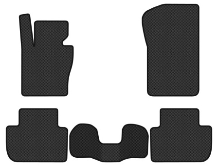 EVA коврики в салон авто EVAtech для X3 (E83) BMW 2003-2010 1 поколение SUV EUBM22440C5BM8RBB