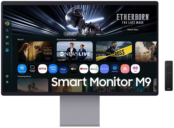 Фото - Монітор ігровий Samsung Smart M9 OLED M90SF (LS32FM902SIXUA)