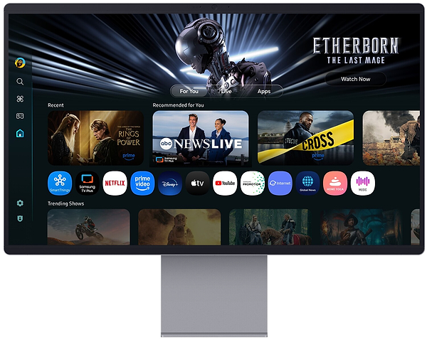 Фото - Монітор ігровий Samsung Smart M9 OLED M90SF (LS32FM902SIXUA)