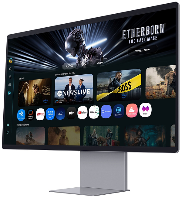 Фото - Монітор ігровий Samsung Smart M9 OLED M90SF (LS32FM902SIXUA)
