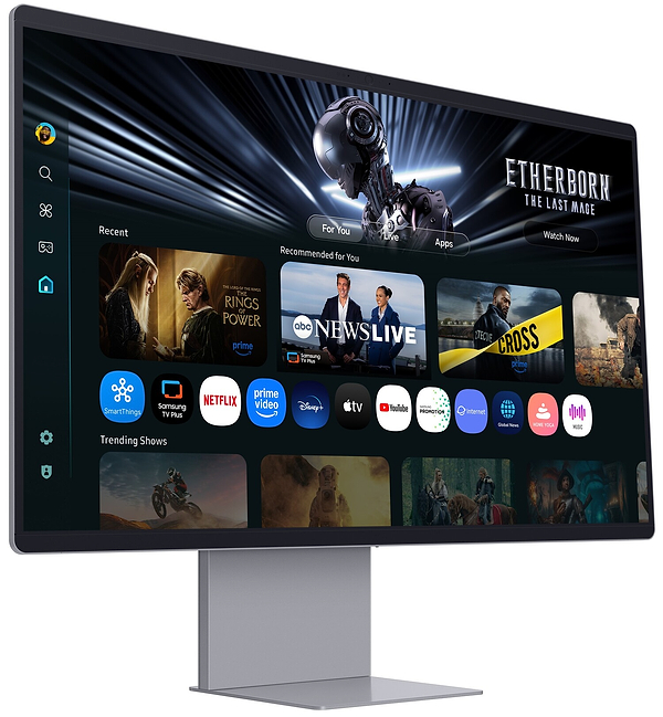 Фото - Монітор ігровий Samsung Smart M9 OLED M90SF (LS32FM902SIXUA)