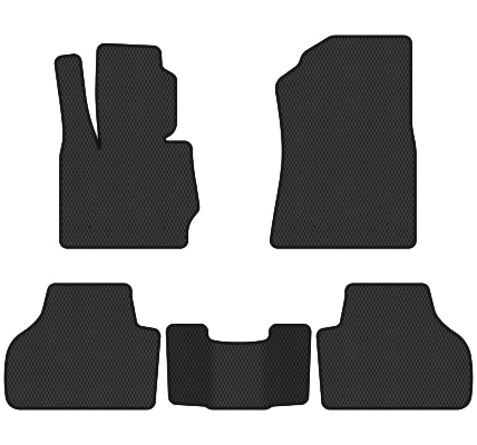 EVA коврики в салон авто EVAtech для X3 (F25) BMW 2010-2017 2 поколение SUV EUBM31875C5RBB