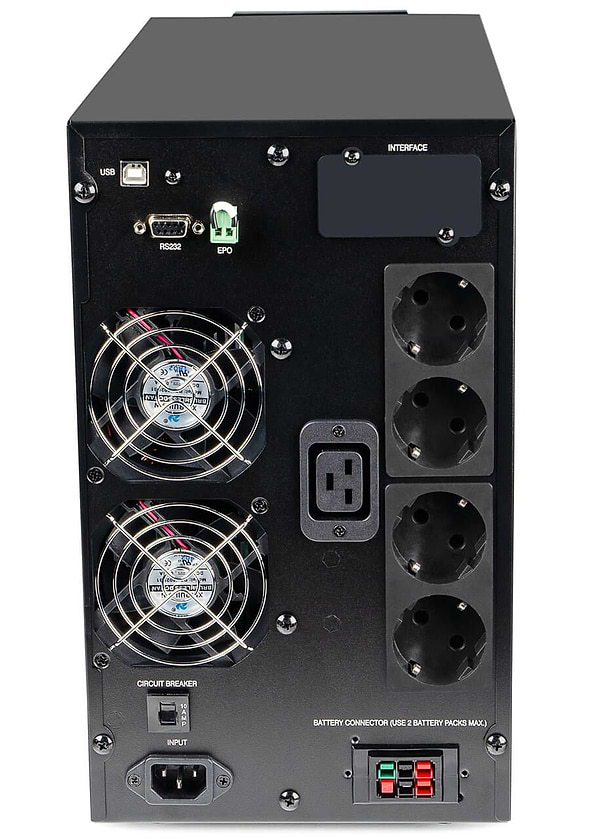 Фото - Джерело безперебійного живлення Powercom MAC-3000 Schuko