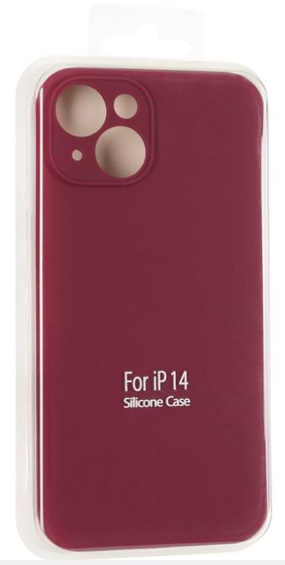Фото - Чехол для смартфона Gelius Original Full Soft Case for iPhone 14 Marsala (91301)