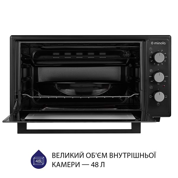 Фото - Печь электрическая Minola FOE 4815 BL