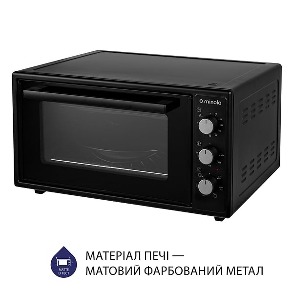 Фото - Піч електрична Minola FOET 4815 BL