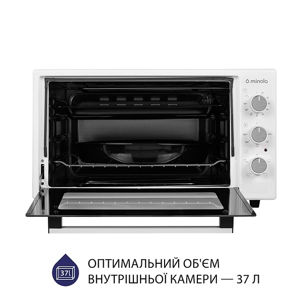 Фото - Піч електрична Minola FOEV 3714 WH