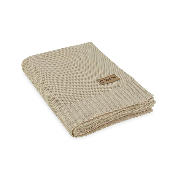 Фото - Плед дитячий літо MoMi HUG Beige