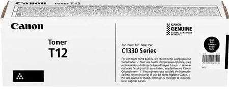 Картридж для лазерных принтеров/МФУ Canon T12 для iSXC1333 Cartridge Black - Фото 1