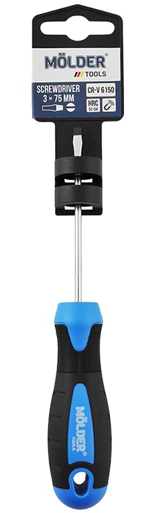 Фото - Викрутка Molder SL3x75 мм (MT32001)