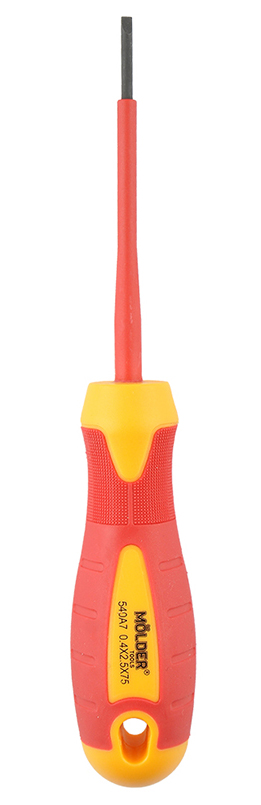Фото - Отвертка Molder VDE 1000 В SL3x100 мм (MT35002)