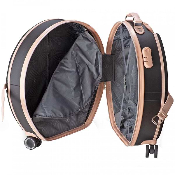 Фото - Чемодан Semi Line S Black/Pink Cream (T5671-2)