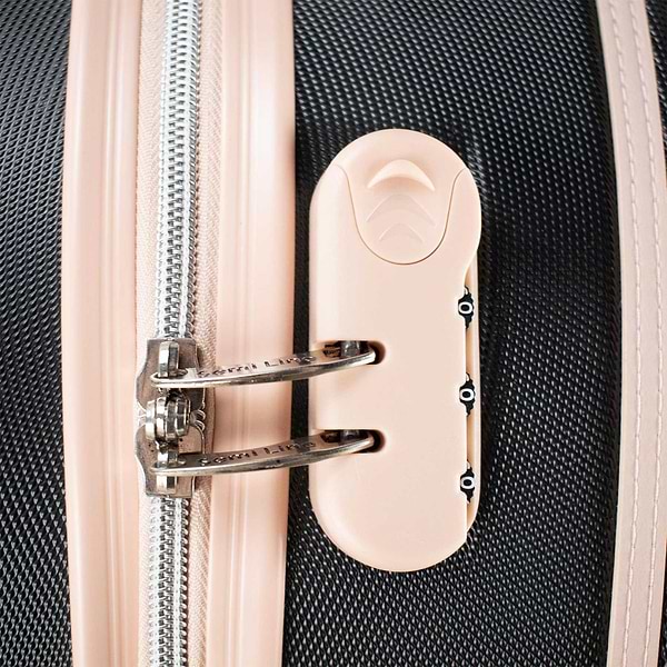 Фото - Чемодан Semi Line S Black/Pink Cream (T5671-2)