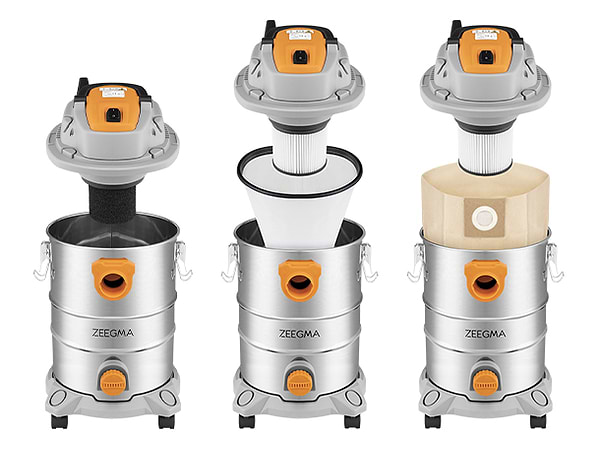 Фото - Пылесос для сухой уборки без мешка Zeegma ZONDER PRO MULTI SILVER