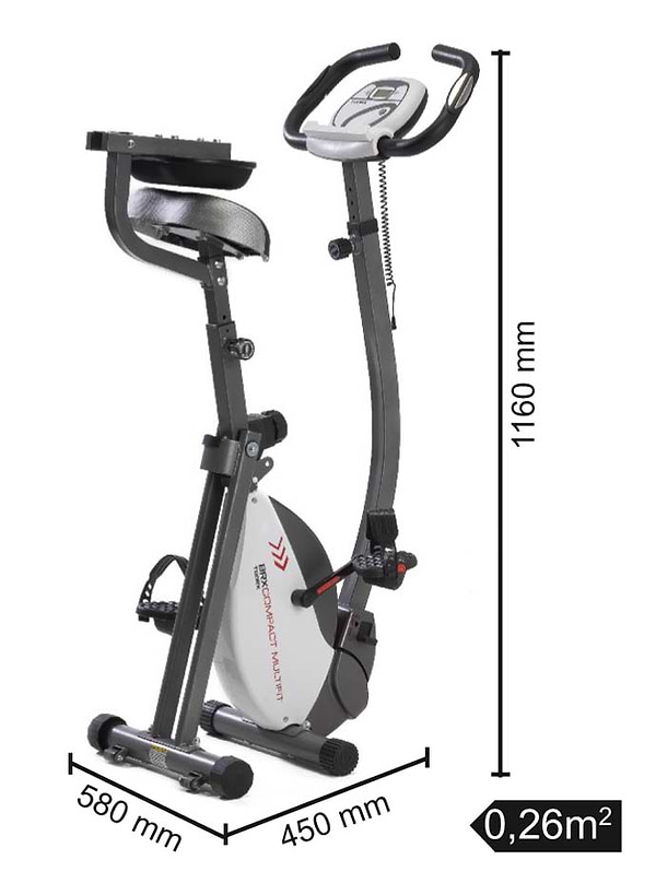 Фото - Велотренажер Toorx Upright Bike BRX Compact Multifit (BRX-COMPACT-MFIT)