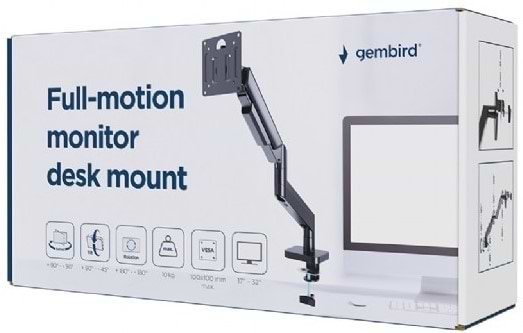 Фото - Крепление настольное Gembird MA-DA1-04