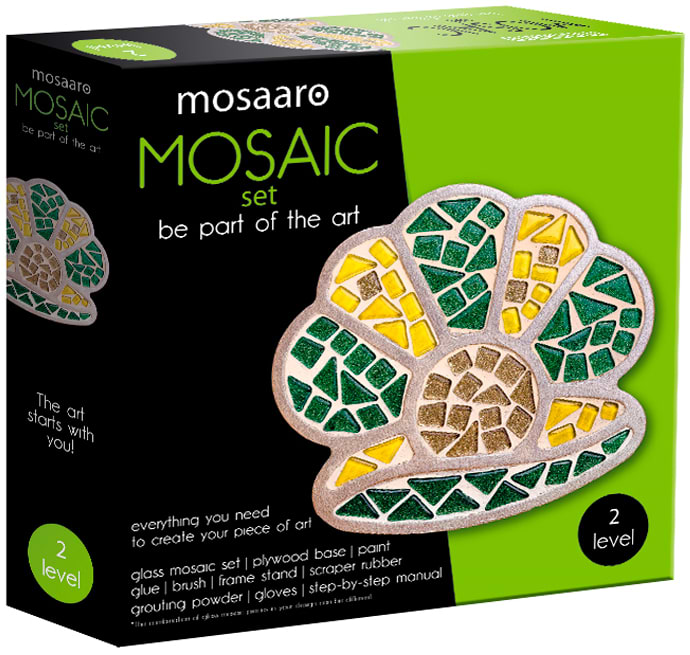 Стеклянная мозаика Mosaaro Shell. Ракушка (MA2003)