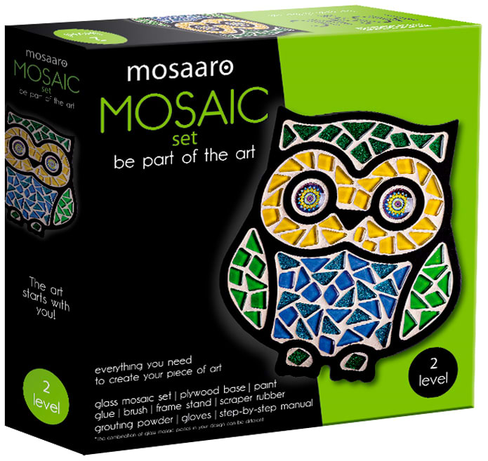 Стеклянная мозаика Mosaaro Owl.Сова (MA2004)