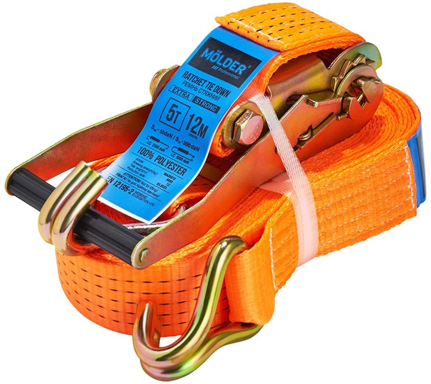 Стяжний ремінь Molder 5т 12м Molder (MA20512)