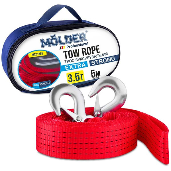 Фото - Буксировочный трос Molder 3,5т 5м (MA21355)