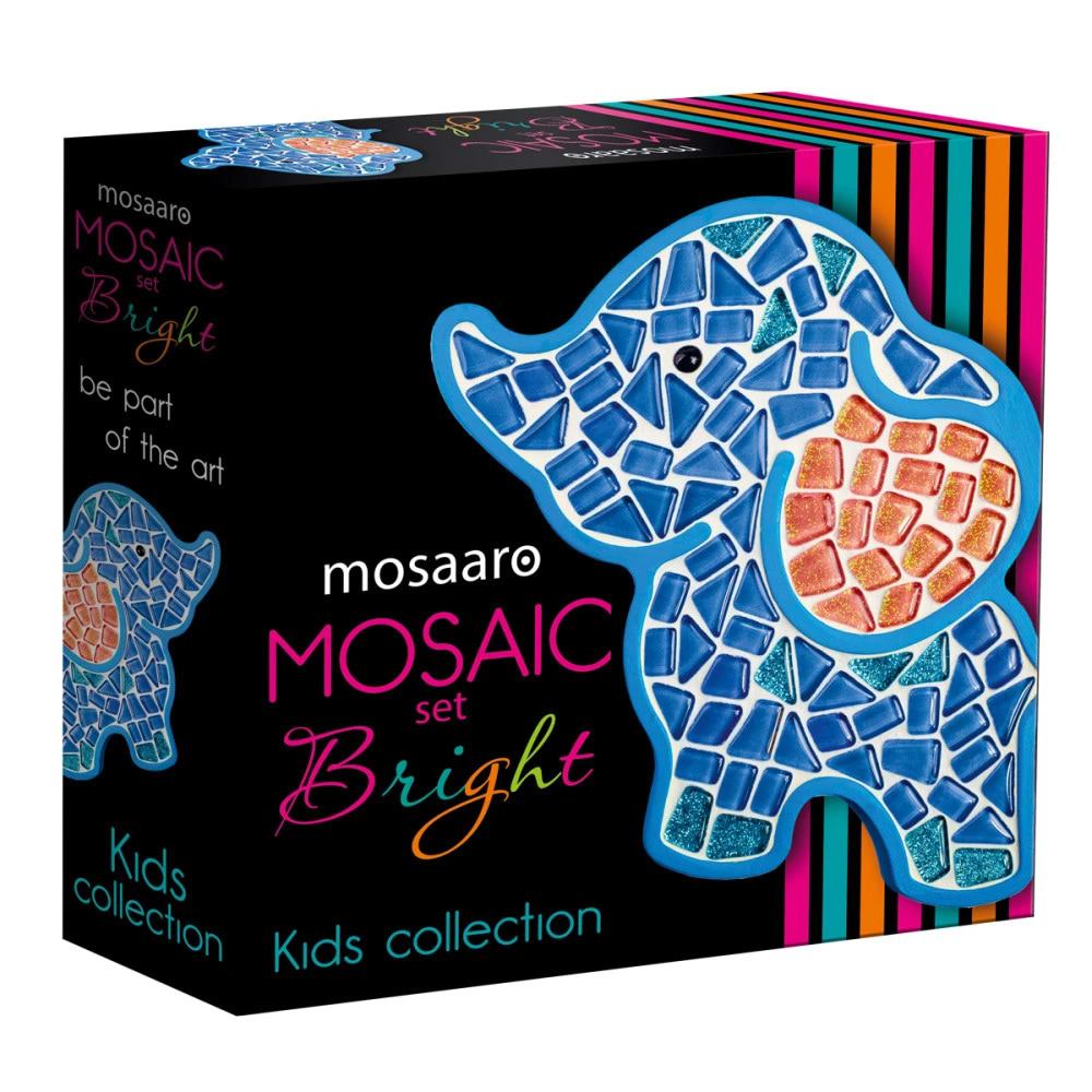 Стеклянная мозаика Mosaaro Слоник (MA7000)