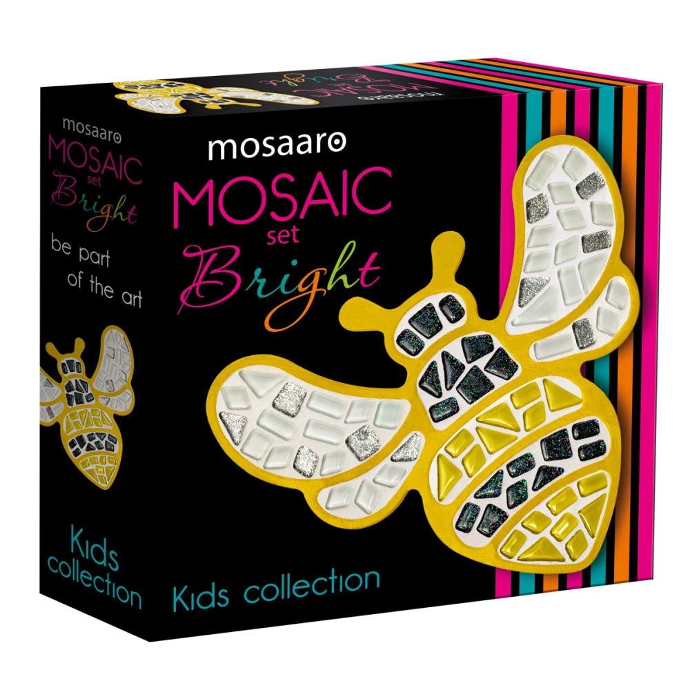 Стеклянная мозаика Mosaaro Пчелка (MA7001)