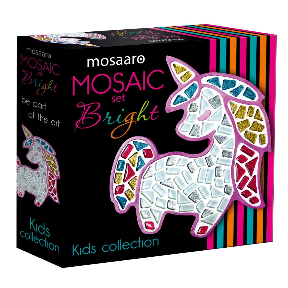 Стеклянная мозаика Mosaaro Единорог (MA7004)