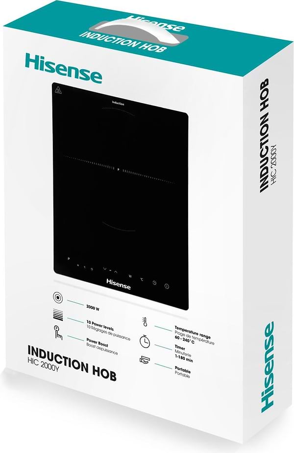 Фото - Плита електрична настільна Hisense HIC2000Y