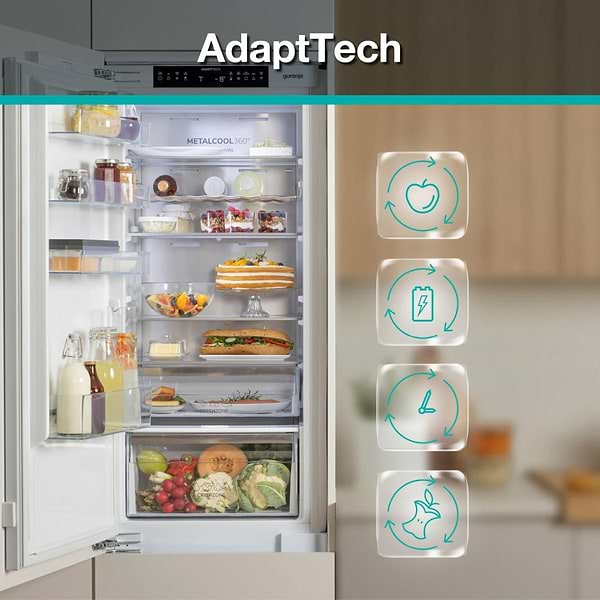 Фото - Холодильник встраиваемый Gorenje NRKI517E61WF