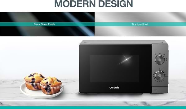 Фото - Мікрохвильова піч (НВЧ) Gorenje MO20E1T4