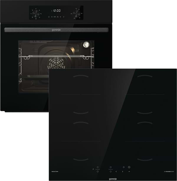 Фото - Уцінка - Дух.шафа + індукційна поверхня Gorenje BO6635E01B + GI6401BSCE