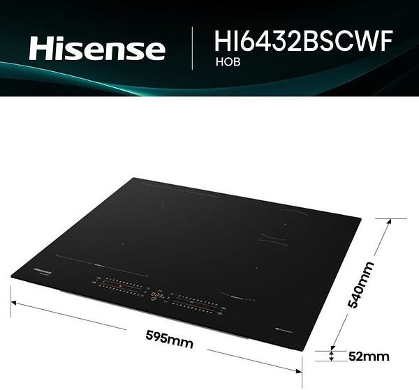 Фото - Варочная панель электрическая Hisense HI6432BSCWF