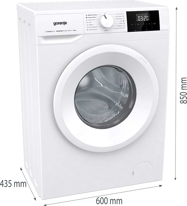 Фото - Пральна машина Gorenje WNGPI61SBS/UA