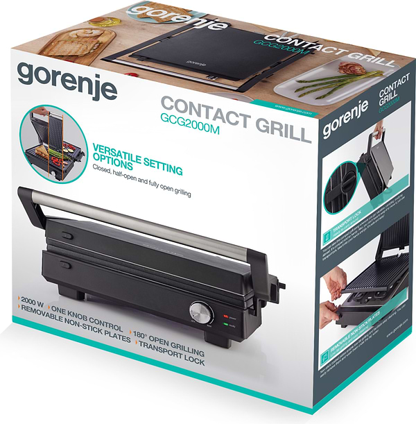 Фото - Гриль-барбекю електричний Gorenje GCG2000M