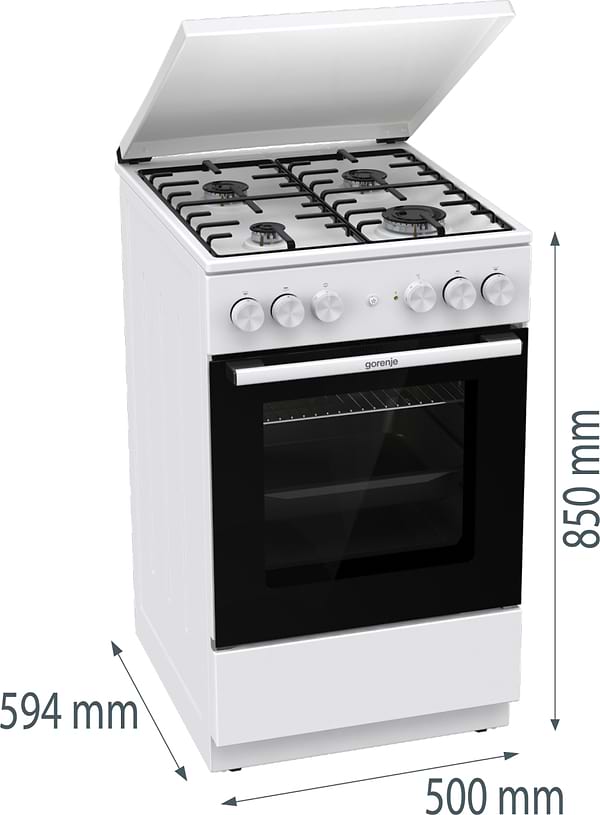 Фото - Уценка - Плита газовая Gorenje GK 5A22 WH