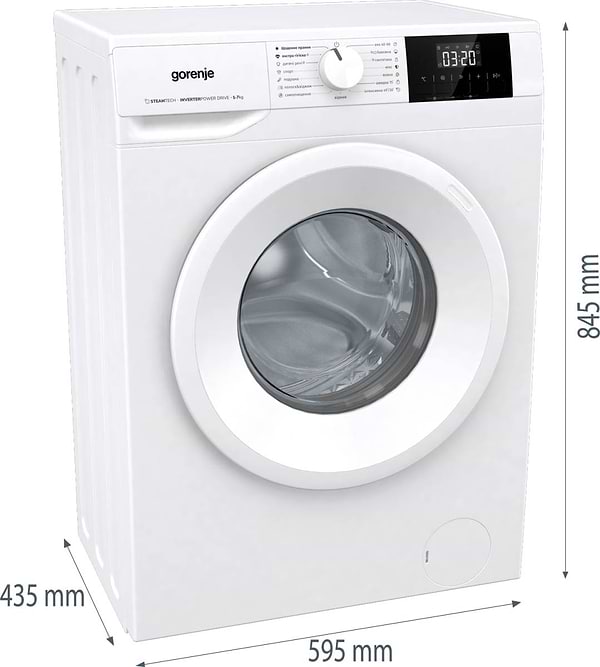 Фото - Пральна машина Gorenje WNGPI72SBS/UA