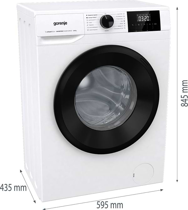 Фото - Пральна машина Gorenje W3NGPI62SBS/UA