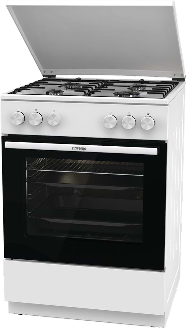 Фото - Уцінка - Плита газова Gorenje GG 6A11 WH