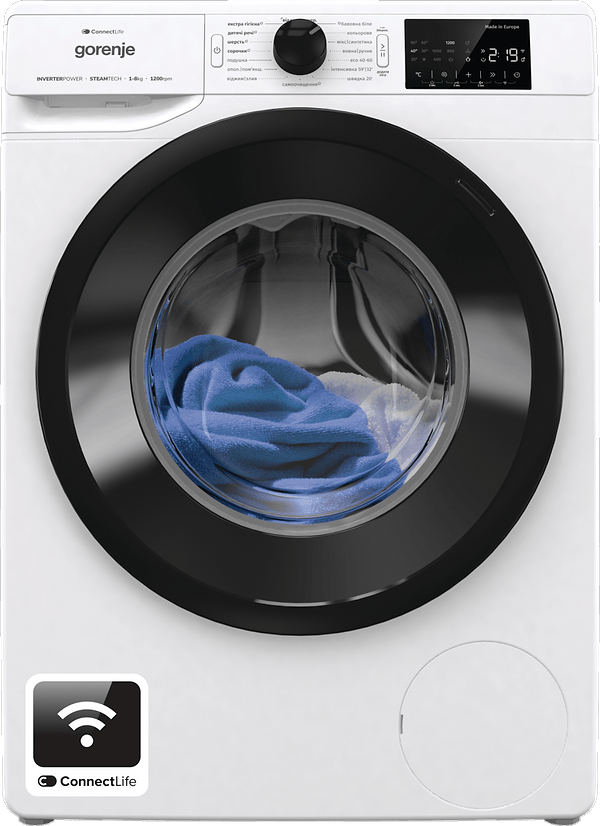 Фото - Уценка - Стиральная машина Gorenje WPNEI82SBSWIFI/UA