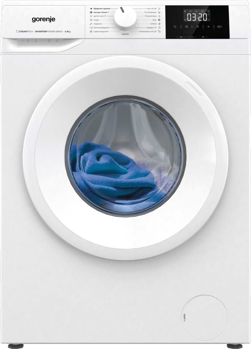 Стиральная машина Gorenje WNGPI61SBS/UA - Фото 1