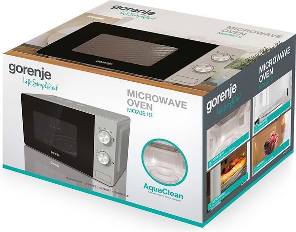Фото - Микроволновая печь (СВЧ) Gorenje MO20E1S