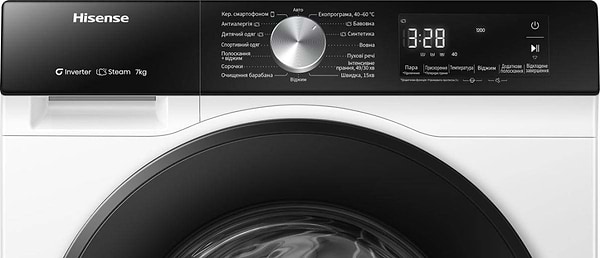 Фото - Пральна машина Hisense WF3S8043BW3/UA