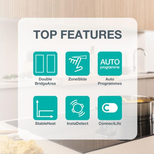 Фото - Варильна поверхня електрична Gorenje GI6442BSCWF