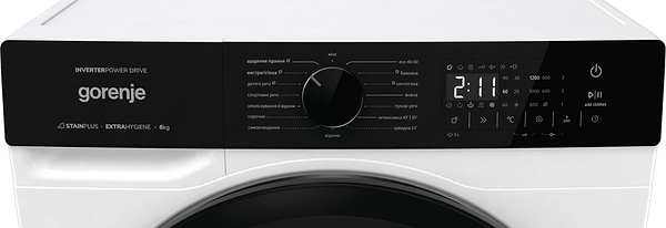 Фото - Стиральная машина Gorenje WNHA62SAS/UA
