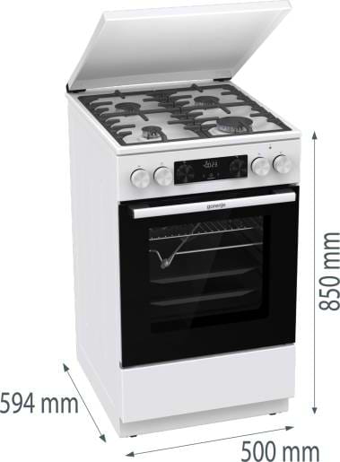 Фото - Плита газовая Gorenje GKS 5C72 WF
