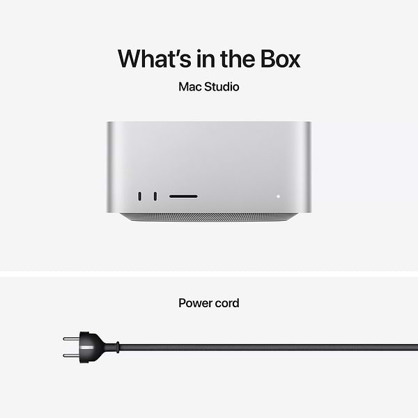 Фото - Настольный компьютер Apple Mac Studio A3389 M3 Ultra 28 core CPU, 60 core GPU, 1TB SSD (MU973)