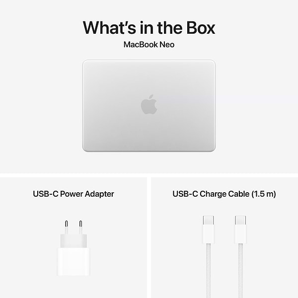 Фото - Ноутбук Apple MacBook Neo A18 Pro 8GB 512Gb Touch ID MHFC4 Silver